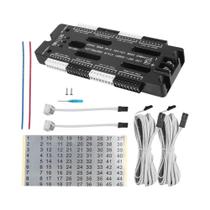 Kit Controlador De Luz LED Com Sensor De Movimento E Brilho Ajustável Para Escadas, 32 Canais, DC