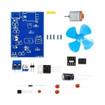 Kit Controlador De Velocidade Eletrônico NE555 Para Motor DC, Prática De Soldagem Por Largura De