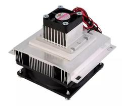 Kit Controlador Temperatura (B11) + Dissipador Duplo (K3) + Fonte 12V + Kit Refrigeração 12V