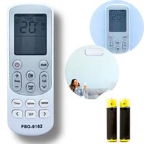 Kit Controle Compatível Com Ar Condicionado Samsung - Pilha