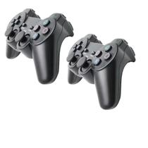 kit Controle Compativel Ps2 Joystick Console Analógico Sem Fio a PILHA