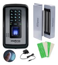 Kit Controle de Acesso Biometrico Xpe 1013 Bio Com Eletroimã - INTELBRAS