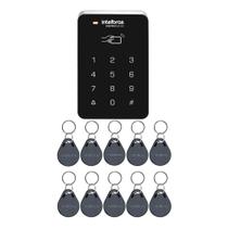 Kit Controle de Acesso Intelbras digiprox SA202 + 10 Chaveiros de acesso TH 1000 Tag