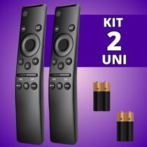 Kit Controle Remoto Compatível Com Samsung Smart 4K Botão Netflix - Escolha Seu Kit