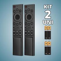 Kit Controle Remoto Compatível Com Samsung Smart 4K Botões Atalhos - Escolha Seu Kit