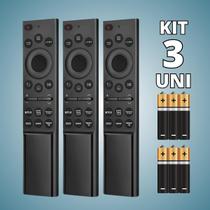Kit Controle Remoto Compatível Com Samsung Smart 4K Botões Atalhos - Escolha Seu Kit