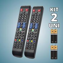 Kit Controle Remoto Compatível Com Samsung TV Smart Hub Futebol - Escolha Seu Kit