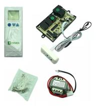 Kit Controle Remoto+ Placa Universal 220v Para Split Hi Wall