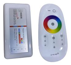 KIT Controle RGB Touch Fita LED Luminária Piscina 12V 24V 288W