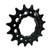 Kit Conversão Cog Single Speed Grau 16 Dentes Alumínio Preto BMX Kit Conversão Cog Single Speed Grau 16 Dentes Alumínio Preto BMX