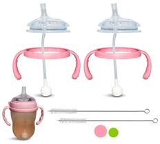 Kit Conversor de Copos de Palha BelBeyo para Mamadeiras Comotomo