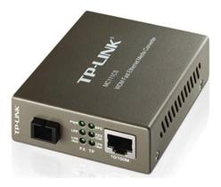 Kit Conversor De Midia Fibra Lan Rede Tp Link 10/100 Mc111Cs