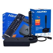 Kit Conversor Digital Dtv9000+Antena Interna Dtv150 Aquário