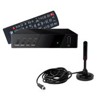 Kit Conversor Digital PRODT-1250 + Antena Digital FXH-353