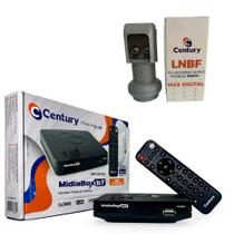 Kit Conversor Receptor Midiabox B7 C/ Lnbf Duplo Century