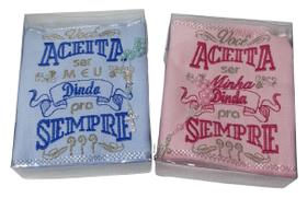 Kit Convite Batizado Dindo Dinda Padrinho Madrinha Kit Convite Batizado Dindo Dinda Padrinho Madrinha