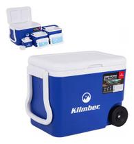 Kit Cooler 4 Caixa Termicas 45l, 14l, 7l E 2l Rodas E Alca