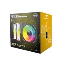Kit Cooler C3tech RGB Preto Com Controladora F9-l650bkRGB