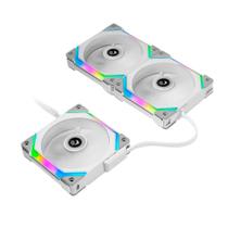 Kit Cooler Fan 3 Unidades Redragon By Lian Li, 120mm, RGB, Com Controladora, Branco - UFSL1203WSI