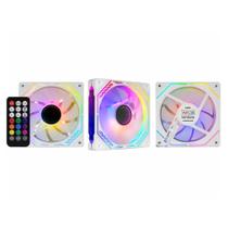 Kit Cooler K-mex ARGB infinite space white 3 Coolers 120,M