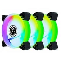 Kit Cooler P Gabinete 12x12 Brazilpc Bpc-kcl-slim-argb-3 Rgbhubcont 2- BRAZIL PC