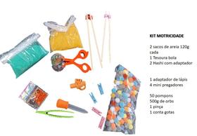 Kit Coordenação Motora Fina E Sensorial Treinar Montessori - T&D JOGOS EDUCATIVOS