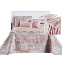 Kit Coordenado Cobre Leito E Lençol Sensuale Casal Quadri 7 Kit Coordenado Cobre Leito E Lençol Sensuale Casal Quadri 7