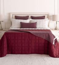 Kit Coordenado Queen Size Diana C/5 Peças Cabernet/ Palha - Lavive E Hotelerie