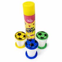 Kit Copa Copo Verde, Amarelo e Azul 150ml Espuminha Lembrancinha Temática Kit Copa Copo Verde, Amarelo e Azul 150ml Espuminha Lembrancinha Temática
