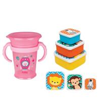 kit Copo 360 210ml e Pote fun ccom 3und Buba