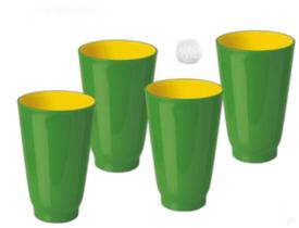 Kit Copo Allegra com 4 copos/450ml cada Brasil Tupperware