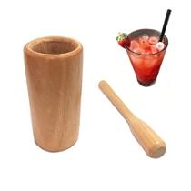 Kit Copo Caipirinha Caipira Com Socador Bar Barman Cozinha
