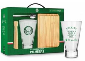 Kit copo caipirinha grande - palmeiras verdão oficial - BRASFOOT PRESENTES