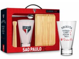 Kit copo caipirinha grande - sao paulo fc oficial - BRASFOOT PRESENTES