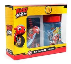 Kit Copo Canudo + Porta Lanches Ricky Zoom Baby Go 1429 - Dermiwil