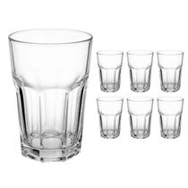 Kit Copo de Vidro 350ml Vitaminas ou smoothies 6 Unidades Kit Copo de Vidro 350ml Vitaminas ou smoothies 6 Unidades