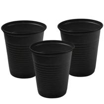 Kit Copo Descartável Bio Preto 200ml 4 Pacotes com 50un Trik Trik