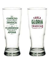 KIT COPO LAGER 300 ML Fluminense C/2 Licenciado Oficial