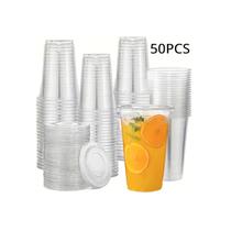 Kit Copo Médio Descartável 440ml Para Viagem Com Tampa Kit Copo Médio Descartável 440ml Para Viagem Com Tampa