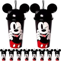 Kit Copo Mickey Disney Festa Infantil Aniversario 10 Und