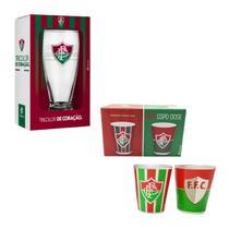 Kit Copo Munich Tulipa Cerveja Chopp + Copo Dose Shot 60Ml