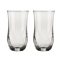 Kit Copo Ópera Duravel 360ml Redondo Transparente Nadir 2Un