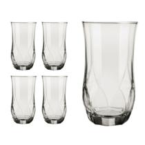 Kit Copo Ópera Duravel 360ml Redondo Transparente Nadir 4Un