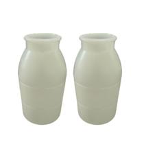 Kit copo reposição plastico coletor de amostra de leite 2UN