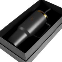 Kit Copo Térmico com Canudo Edição Floral Gold 1,2 L Preto Kit Copo Térmico com Canudo Edição Floral Gold 1,2 L Preto