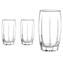 Kit Copos 374 ML Vidro Long Drink Transparente Amadeus 2Un