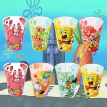 Kit Copos Bob Esponja 280ml Lembrancinha Festa Infantil Sacola Surpresa Aniversário Colecionável Kit Copos Bob Esponja 280ml Lembrancinha Festa Infantil Sacola Surpresa Aniversário Colecionável