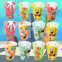 Kit Copos Bob Esponja 280ml Lembrancinha Festa Infantil Sacola Surpresa Aniversário Colecionável Kit Copos Bob Esponja 280ml Lembrancinha Festa Infantil Sacola Surpresa Aniversário Colecionável