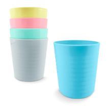 Kit Copos Coloridos Infantil 5 Peças Comtac Kids 4439