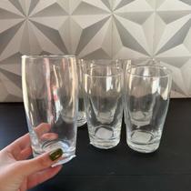 Kit copos de vidro com 6 peças grande 420ml liso transparente para cozinha jogo conjunto de copo quadrado Huis água Kit copos de vidro com 6 peças grande 420ml liso transparente para cozinha jogo conjunto de copo quadrado Huis água